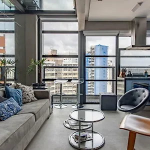 Moderno E Confortável Loft Duplex No Itaim Apartamento São Paulo